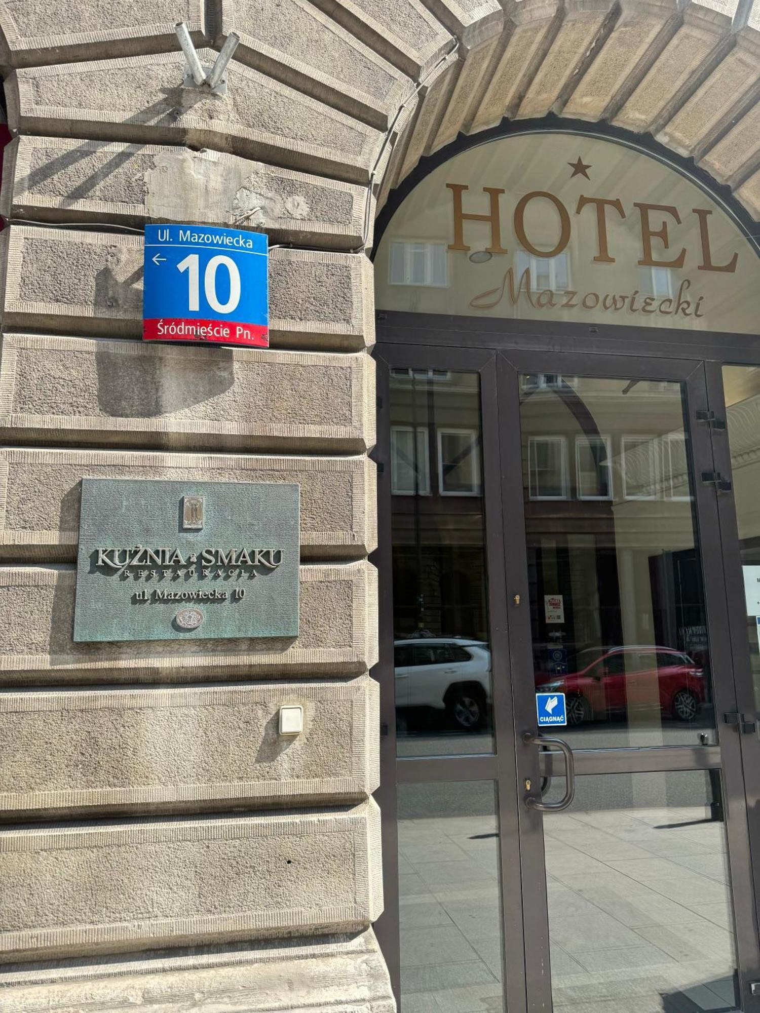 Hotel Mazowiecki Wow วอร์ซอ ภายนอก รูปภาพ